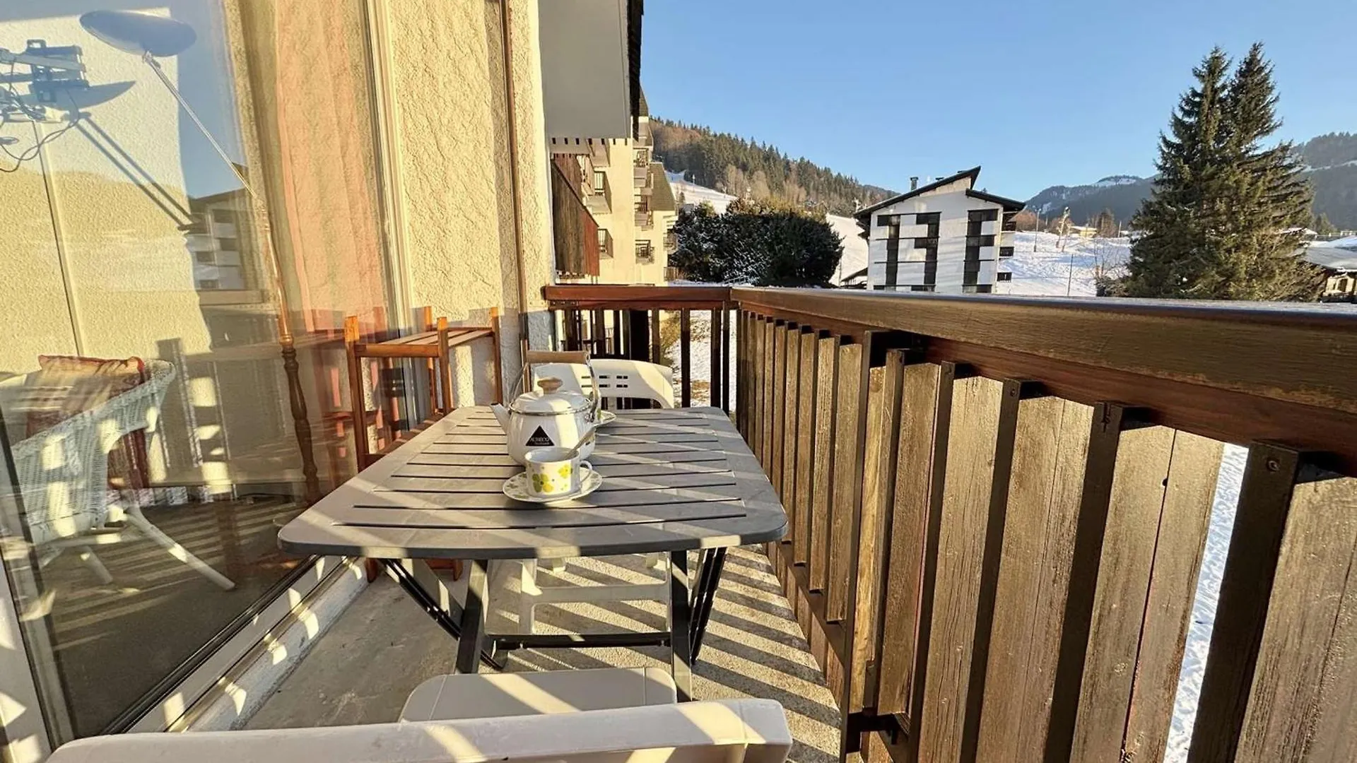 Studio Cosy Au Pied Des Pistes Avec Piscine Et Parking - 4 Pers - Fr-1-595-19 Notre-Dame-de-Bellecombe Apartament
