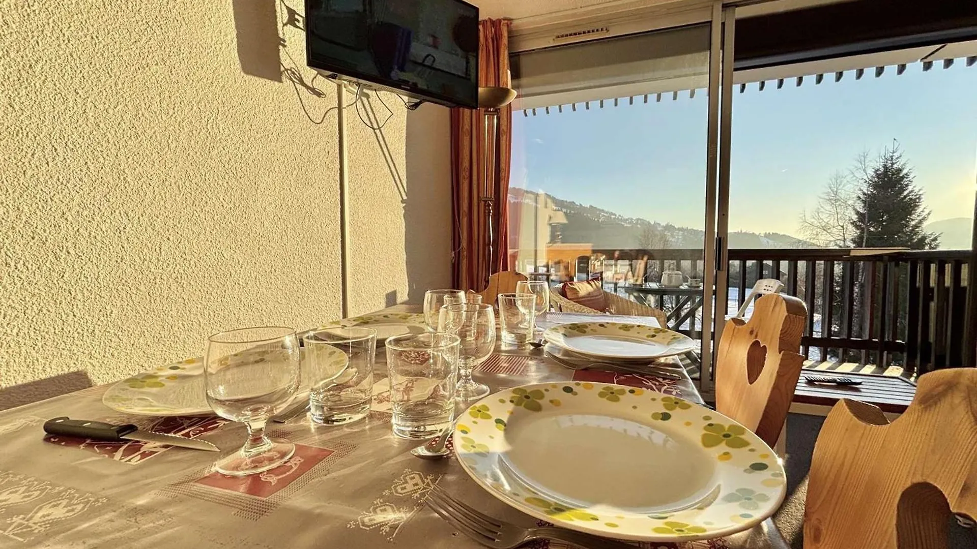 נוטרדאם-דה-בלקומב Studio Cosy Au Pied Des Pistes Avec Piscine Et Parking - 4 Pers - Fr-1-595-19 דירה
