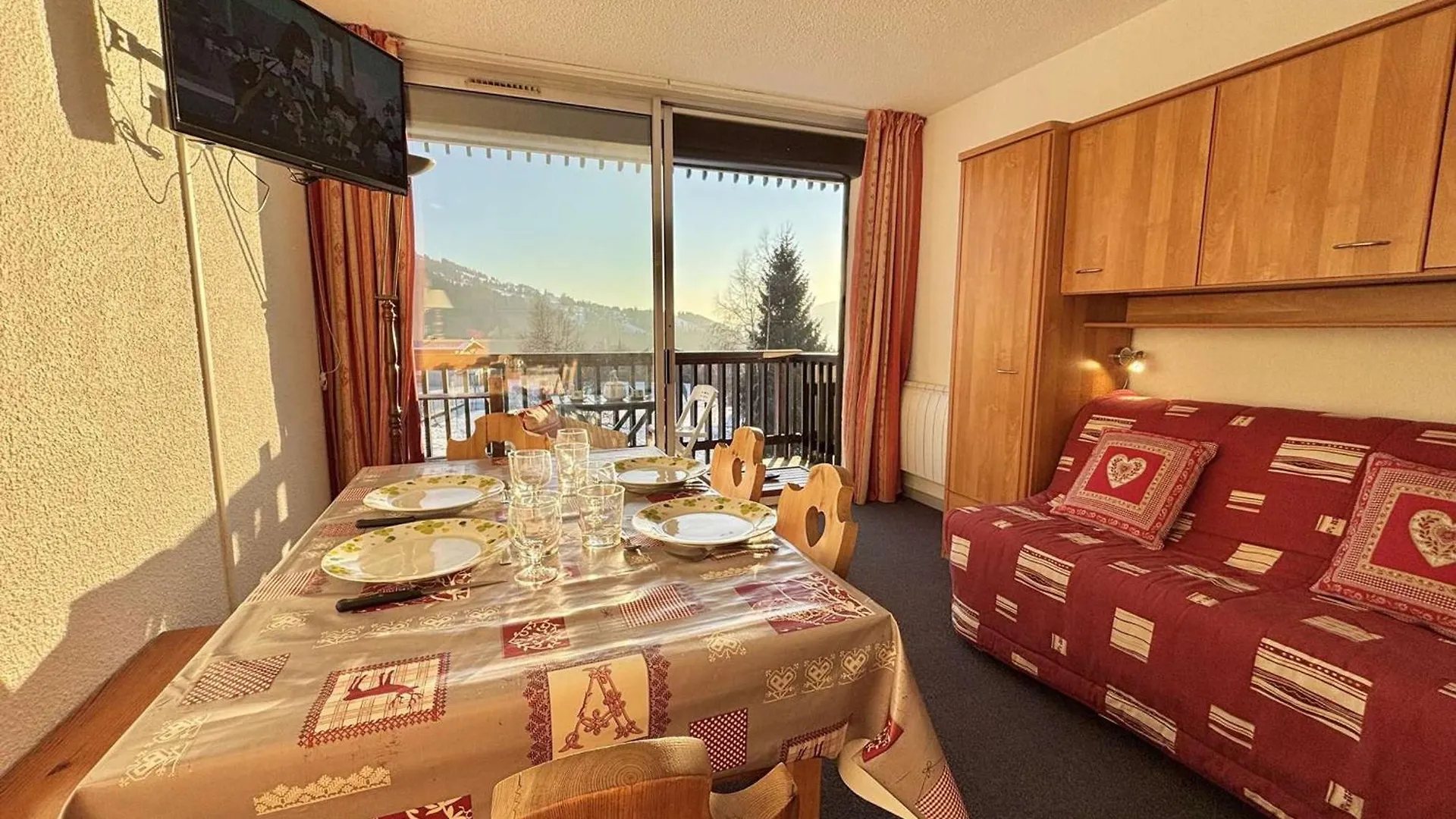 נוטרדאם-דה-בלקומב Studio Cosy Au Pied Des Pistes Avec Piscine Et Parking - 4 Pers - Fr-1-595-19